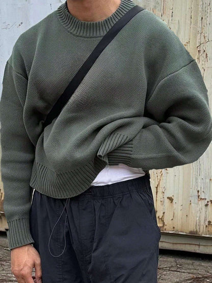 Old Money Casual Knit Sweater