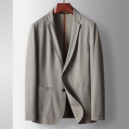 Old Money Light Luxury Stretch Business Suit Jacket