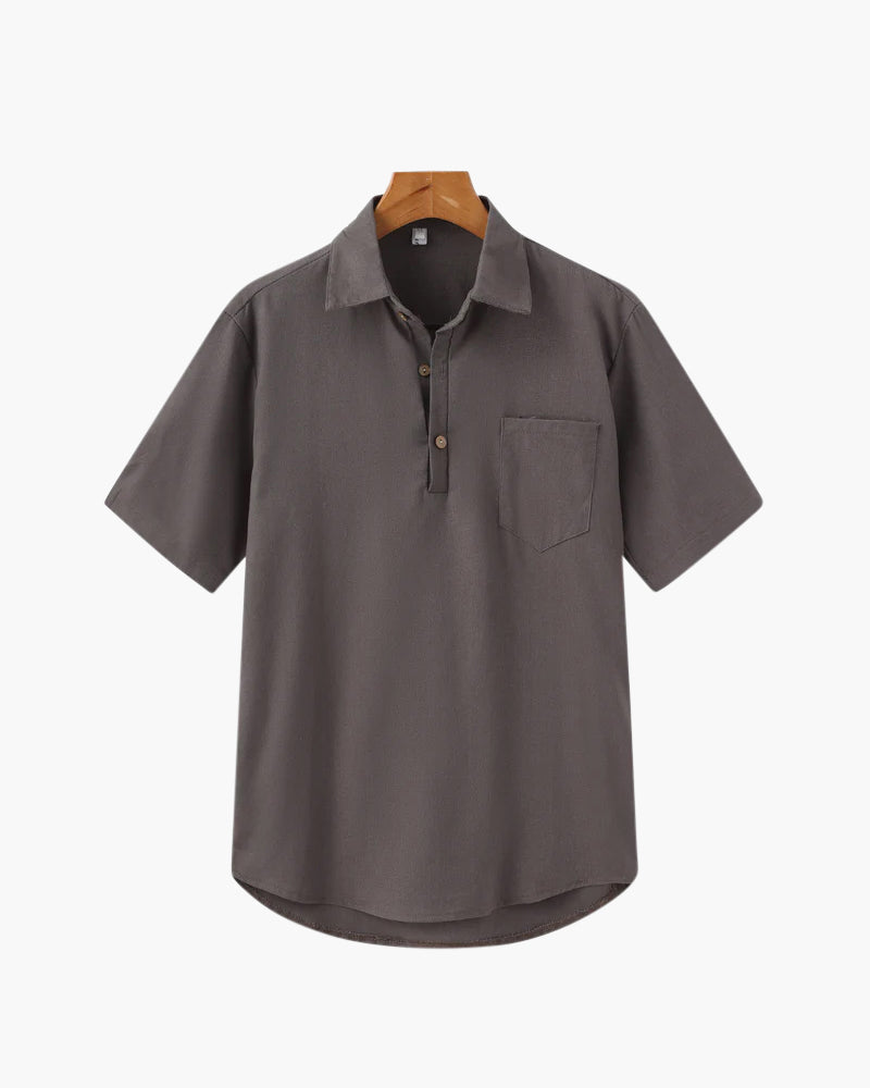 C&B- Linen Polo