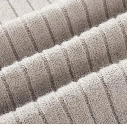ZERMATT High Collar Half Zip Sweater