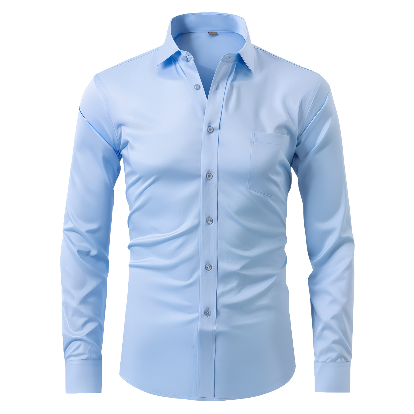 Old Money Stretch Button-up Shirt