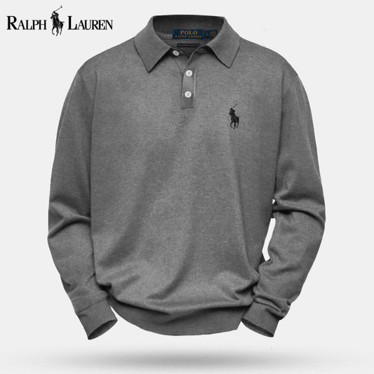 RL Cable-Knit Wool Knit Sweater