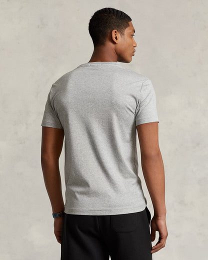 Slim fit jersey crew neck t-shirt  RL - Gray