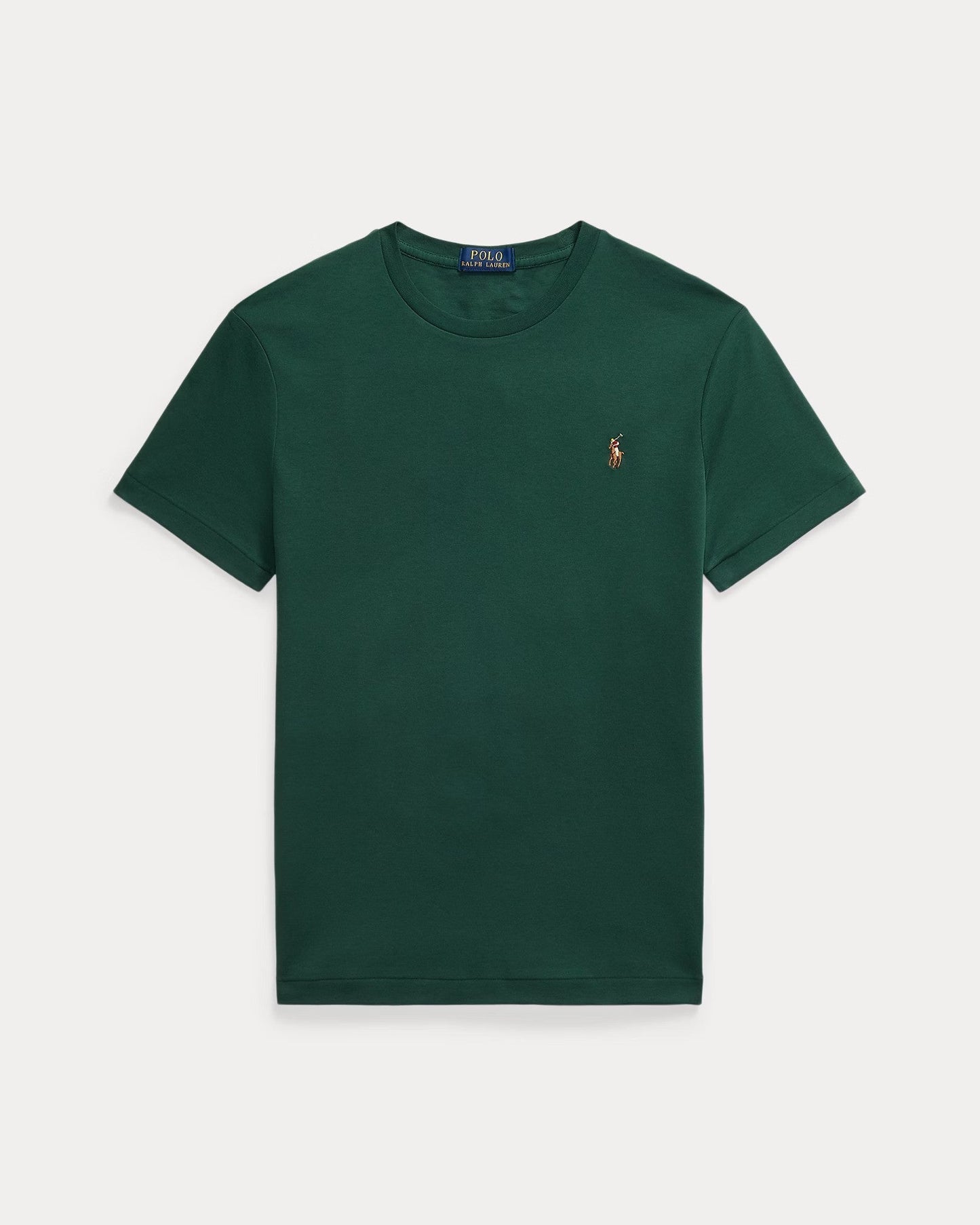 Slim fit jersey crew neck t-shirt  RL - Vintage Pine